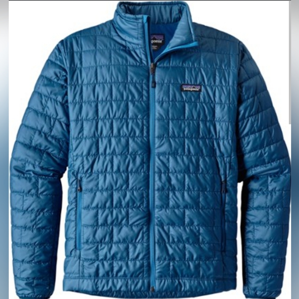 Patagonia Nano Puff Jacket, Medium, Big Sur Blue